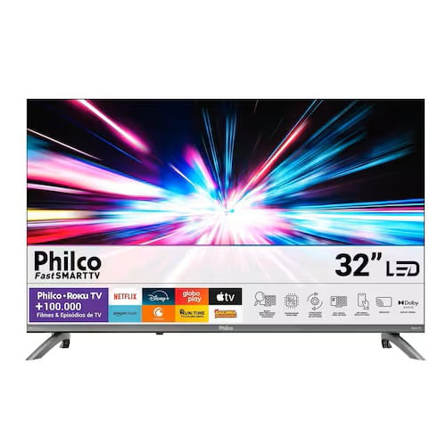 Smart Tv 32 Polegadas Philco Led P32CRB Roku HD