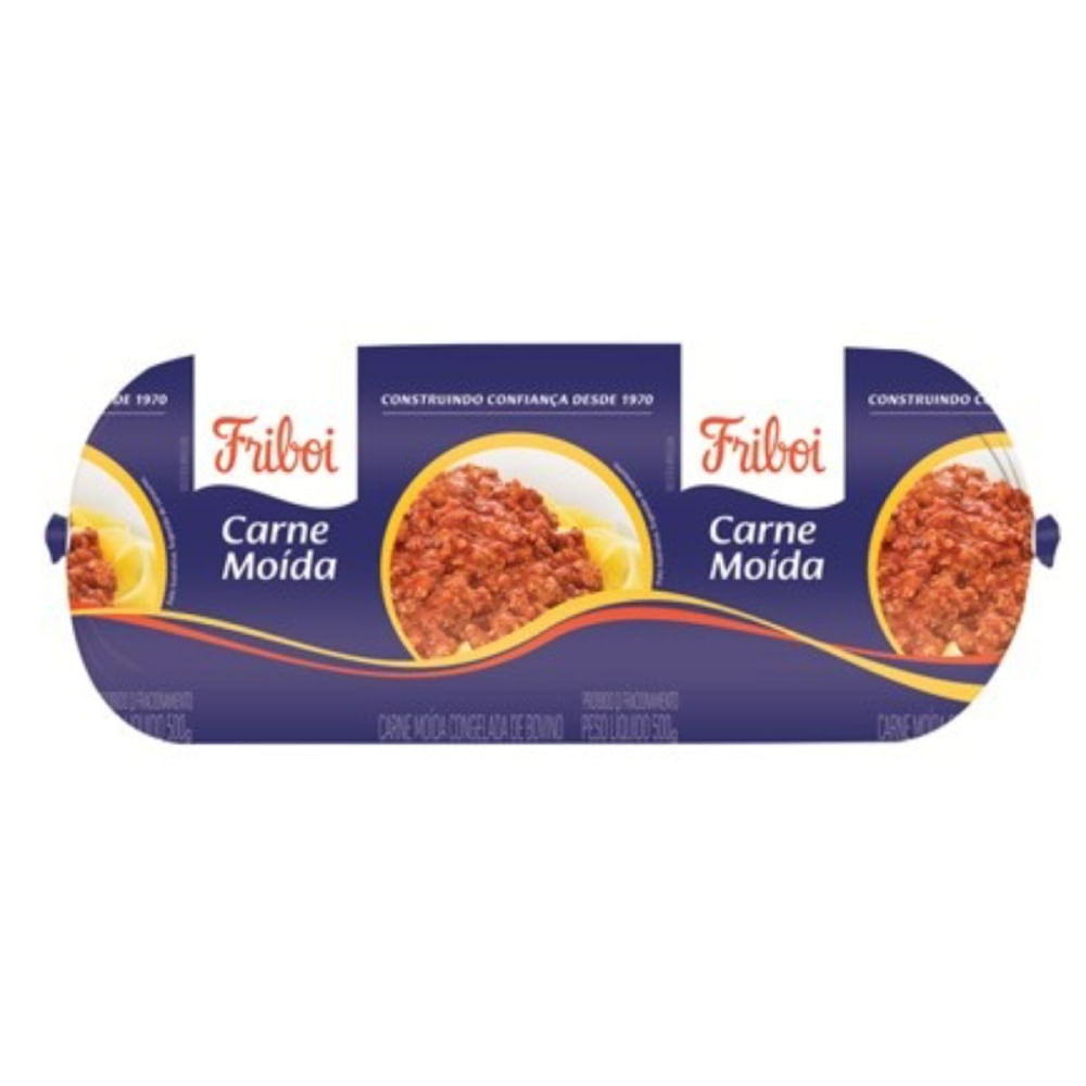 Carne Moída Friboi Congelada 500g