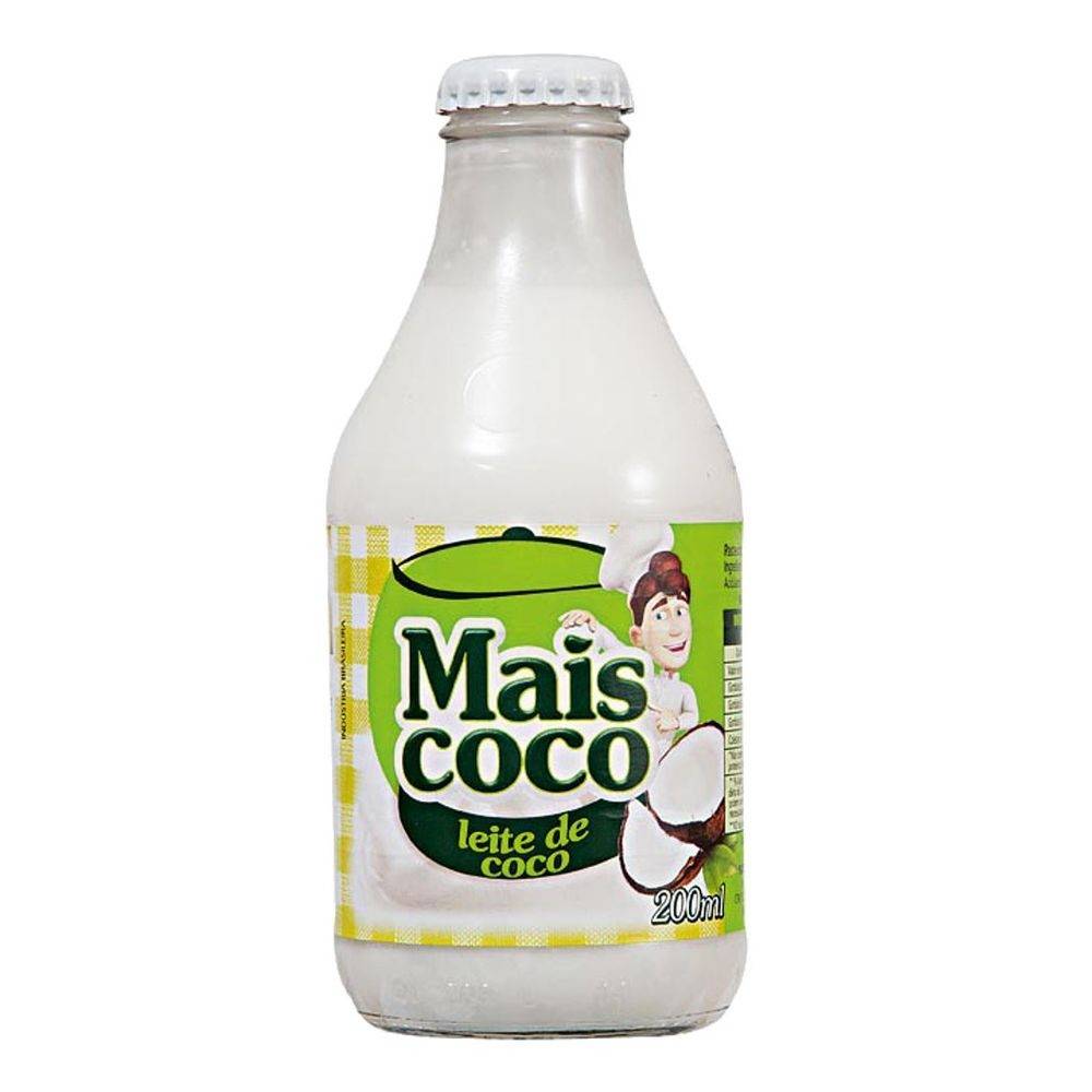 Leite de Coco Mais Coco Caixa 200ml
