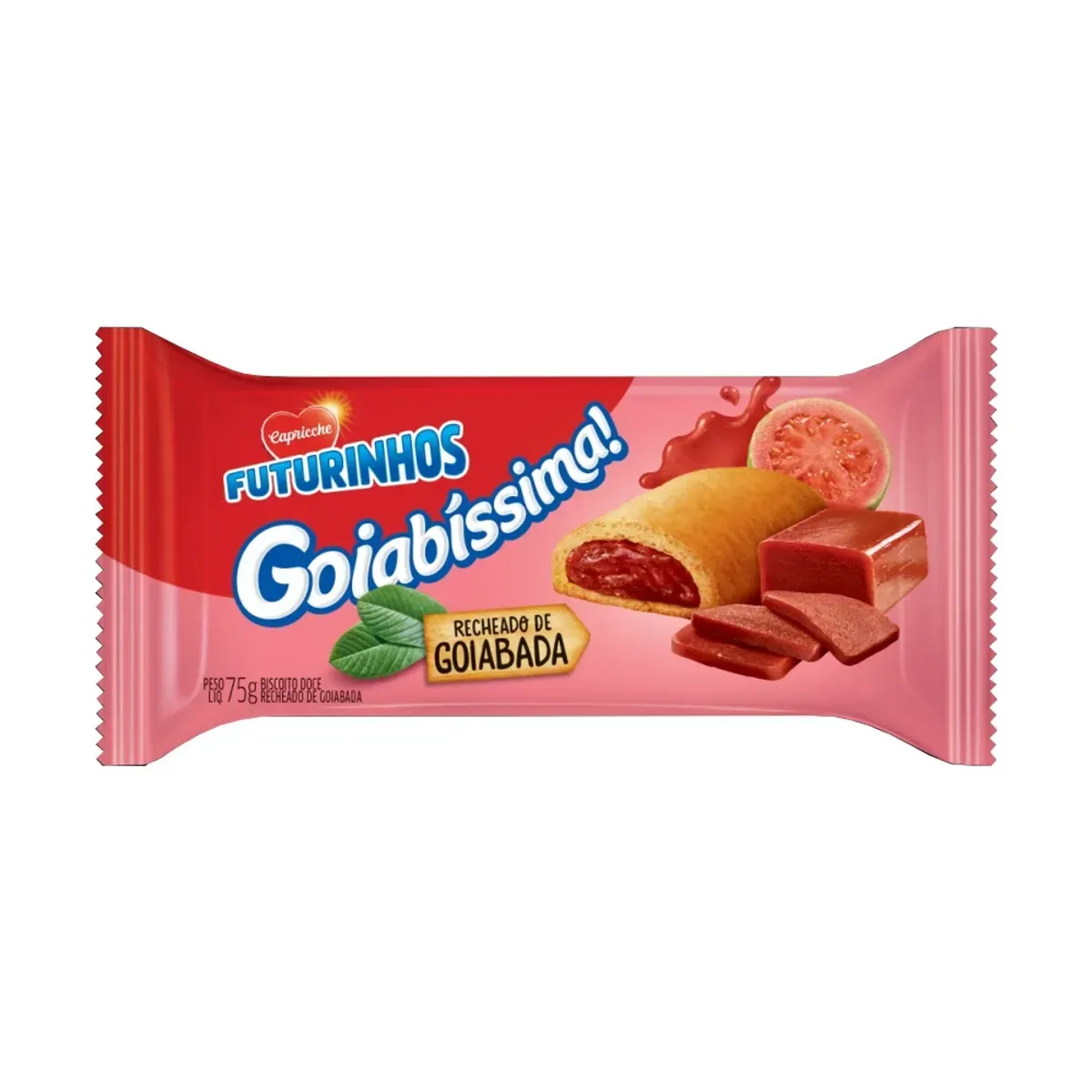 Biscoito Goiabíssima Capricche 75g