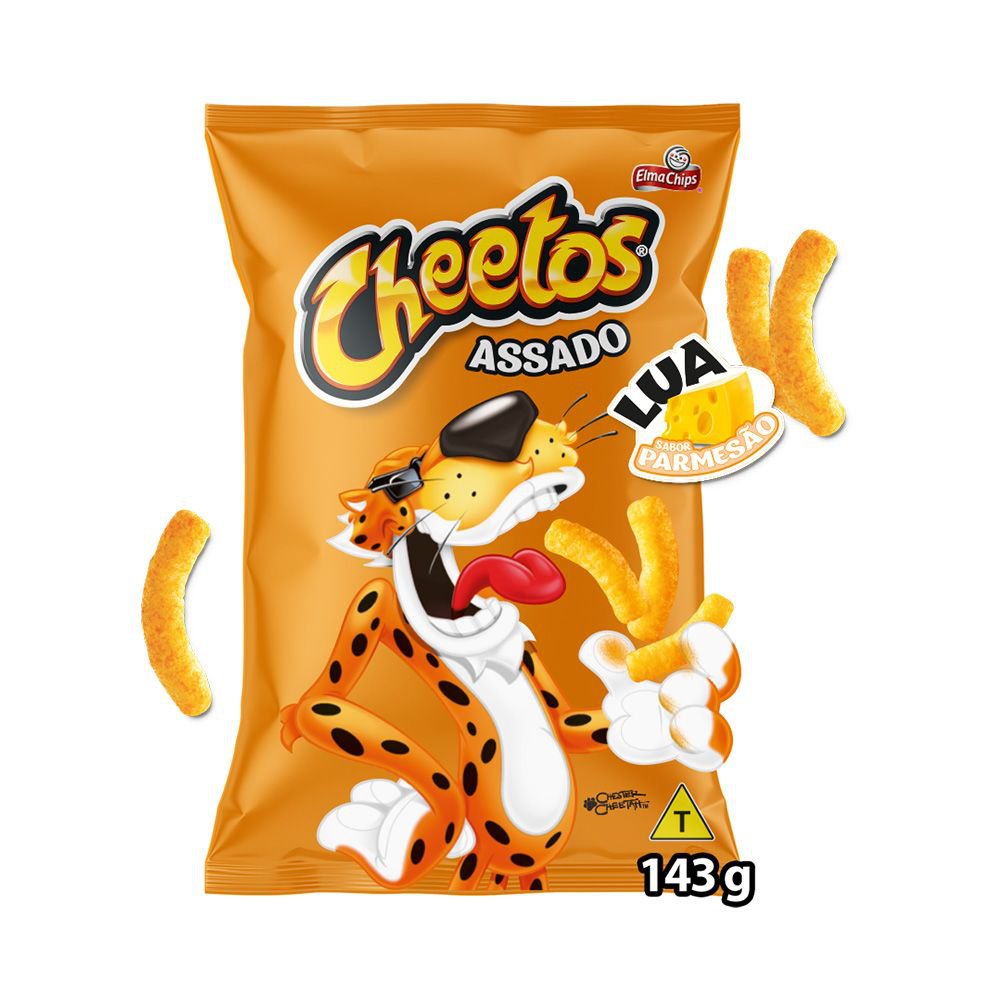 Salgadinho Elma Chips Cheetos Lua Parmesão 143g