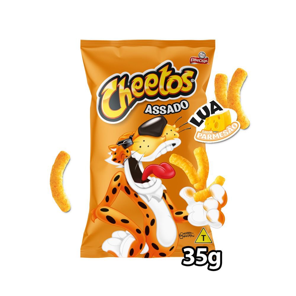 Salgadinho Elma Chips Cheetos Lua Parmesão 35g