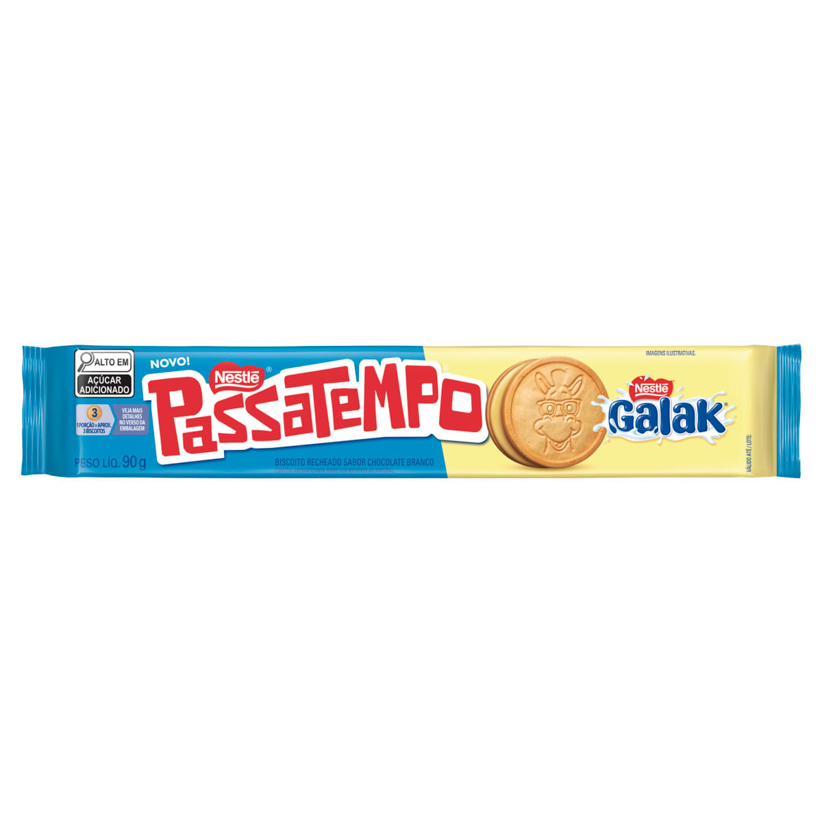Biscoito Passatempo Galak 90g