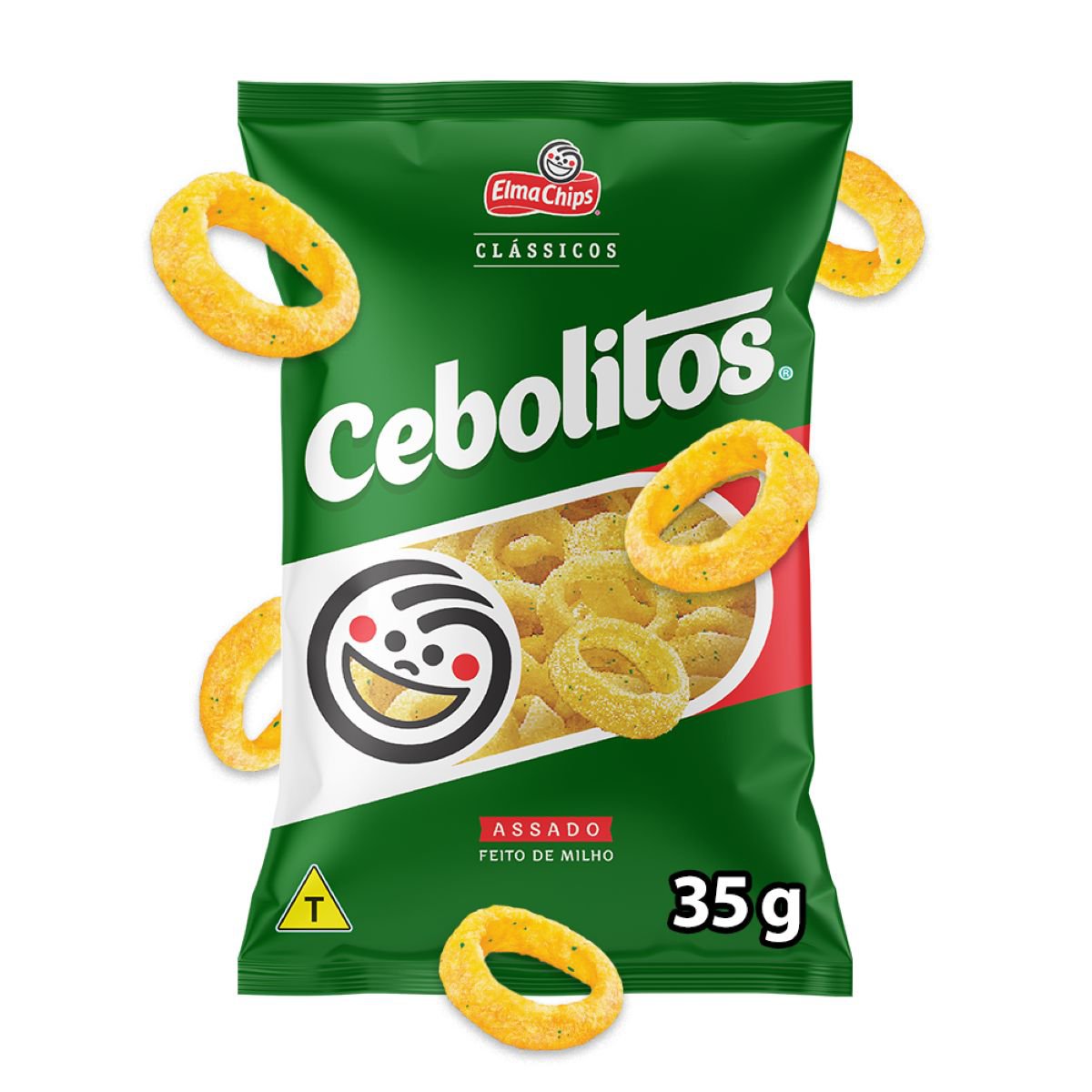 Salgadinho de Milho Cebolitos Clássicos 35g