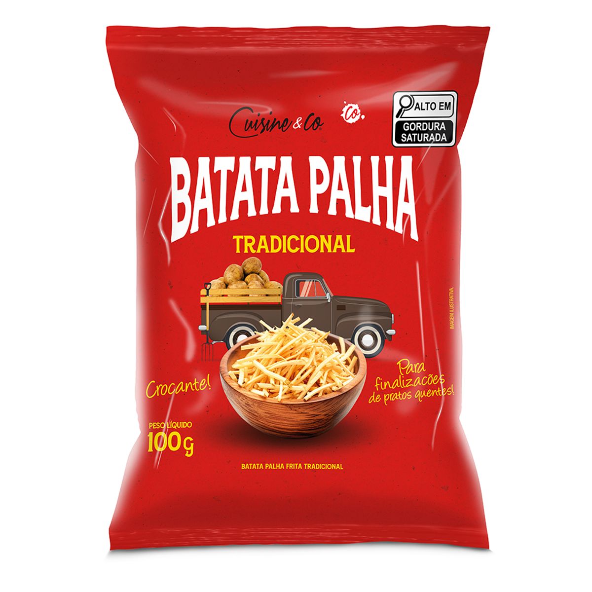 Batata Palha Cuisine&Co Tradicional 100g