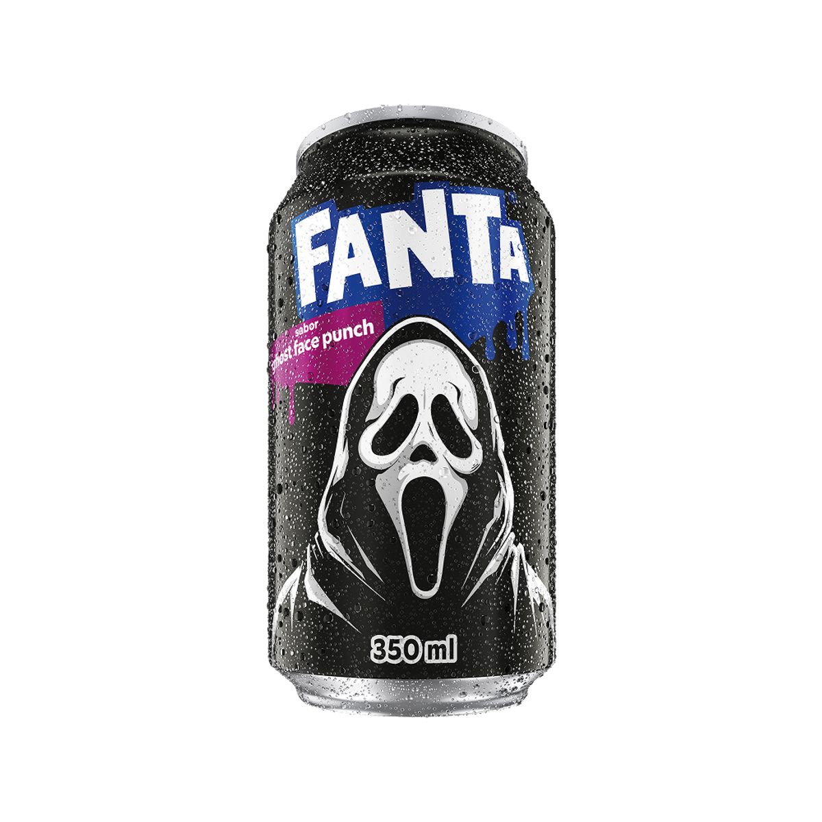 Refrigerante Fanta Ghost Face Punch Lata 350ml